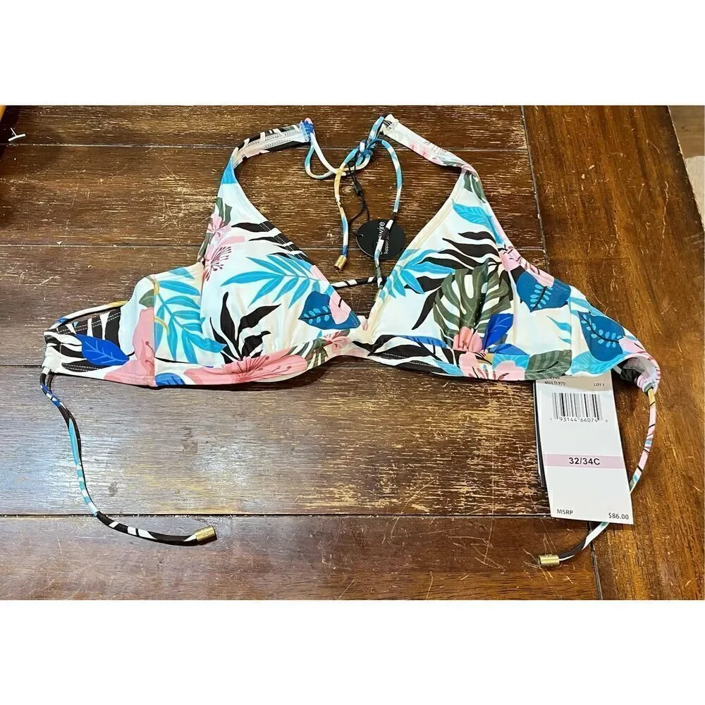 Coco Reef Optima Bra Sized Halter Bikini Top